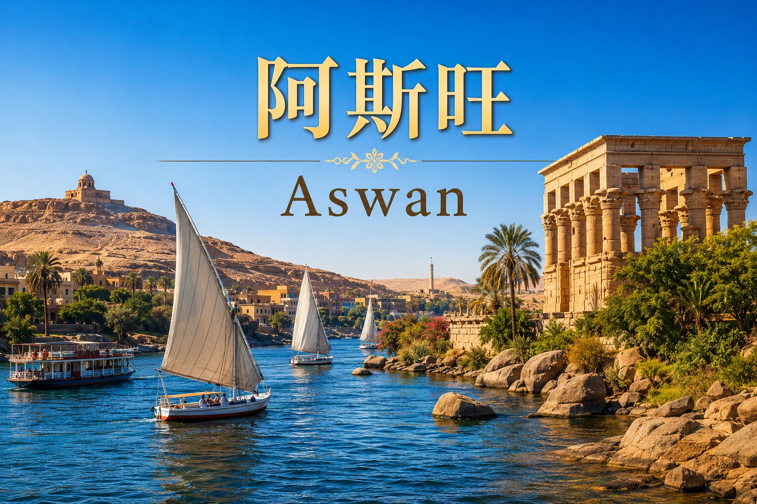 开罗 Cairo ✈ 阿斯旺 Asw