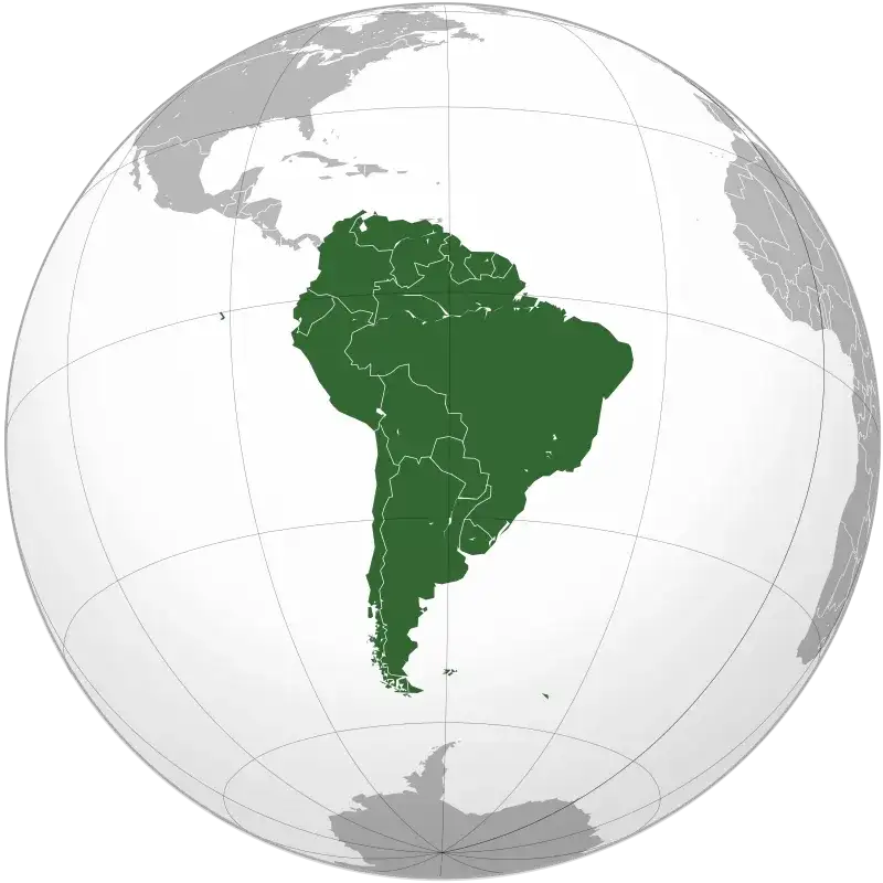 中南美洲圖示 (South America Icon)
